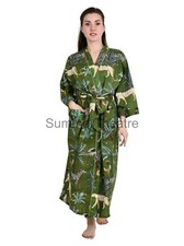 Long cotton kimono d'occasion  Expédié en Belgium