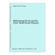 Stilberatung ihn text gebraucht kaufen  Buttenwiesen
