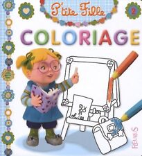 Coloriage tite fille d'occasion  France