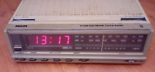 Philips D3200 Vintage Retro Radio Alarm Clock Radio FM MW comprar usado  Enviando para Brazil
