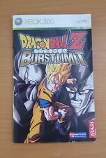 Dragon Ball Z Burst Limit Xbox 360 manual comprar usado  Enviando para Brazil