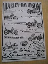Harley davidson three for sale  BRISTOL