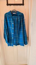 Mens blue chequered for sale  BURY