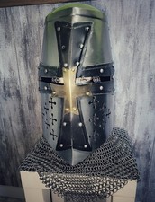 Heaume médiéval templier d'occasion  Sully-sur-Loire