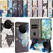 Capa telefone suporte carteira pintada para ZTE A76 A75 A35E A73 A34 A54 A53 A35 V70 comprar usado  Enviando para Brazil