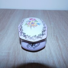 Boite porcelaine rose usato  Spedire a Italy