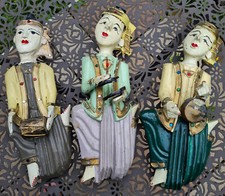 Holz figur musiker gebraucht kaufen  Alsfeld