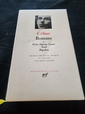 Pleiade celine romans d'occasion  Expédié en Belgium