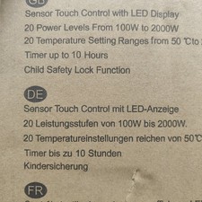 Aobosi induktionskochfeld koch gebraucht kaufen  Schwarzenberg