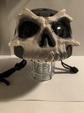 KRASH! Capacete facial caveira 3D preto/cinza tamanho juvenil - Capacete de bicicleta comprar usado  Enviando para Brazil