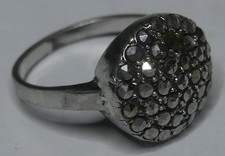 Silber ring markasiten gebraucht kaufen  Friedrichshafen