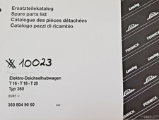 Linde ersatzteilkatalog elektr gebraucht kaufen  Kupferzell
