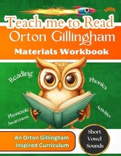 Teach me to Read with Orton Gillingham Materials Workbook: Reading, Phonemic..., usado comprar usado  Enviando para Brazil