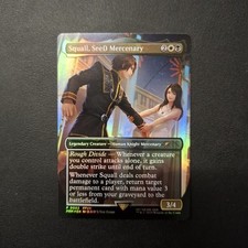MTG Standard Showdown Promos Squall, SeeD Mercenary FOIL Final Fantasy English comprar usado  Enviando para Brazil