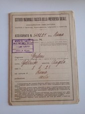 Tessera istituto nazionale usato  Roma
