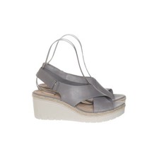 Clarks Artisan, buty na koturnie, rozmiar: 41 1/2, szare, damskie #eYF na sprzedaż  PL