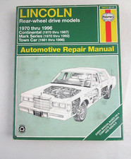 Haynes lincoln continental for sale  Hillsboro