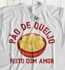 Usado, Camiseta unissex Pao De Queijo presentes bola de queijo brasileira comprar usado  Enviando para Brazil