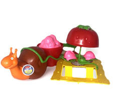 🍰🐌Carrinho de Caracol Escargot Vintage Morango - Limpo e Completo! comprar usado  Enviando para Brazil