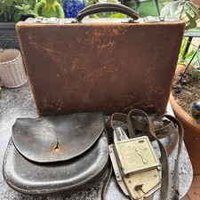Vintage leather case for sale  ST. NEOTS