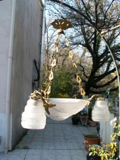 Lustre suspension art d'occasion  Le Luc