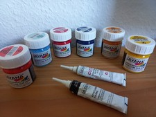 Set seidenmalerei farben gebraucht kaufen  Veitsbronn
