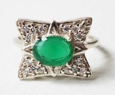Bague émeraude argent d'occasion  Paris XV