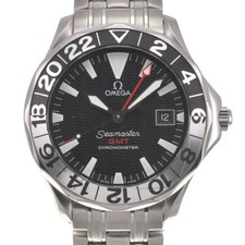 Relógio masculino automático OMEGA Seamaster 2234.50 50º aniversário modelo GMT #139914 comprar usado  Enviando para Brazil