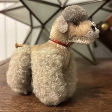 Mini poodle rígido 100% lã 3" de altura pelúcia pernas móveis vintage 1506 feito na Alemanha comprar usado  Enviando para Brazil