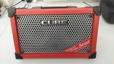 Amplificador combo estéreo Roland Cube Street vermelho alimentado por bateria do Japão comprar usado  Enviando para Brazil