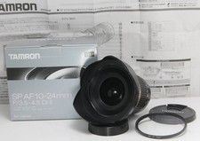Lente de zoom ultra grande angular Tamron 10-24mm para montagem Canon EF com capuz e caixa comprar usado  Enviando para Brazil
