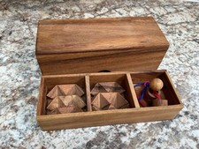 Wooden brain teaser for sale  Lynnwood