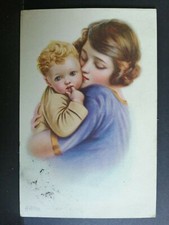 Cartolina mamma con usato  Italia