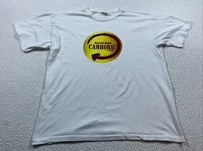 Camiseta Balneario Camboriú SC-Brasil Branca Gráfica Manga Curta Veja Medidas comprar usado  Enviando para Brazil