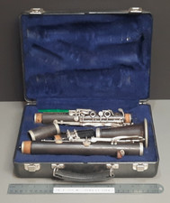 Clarinete de madeira vintage Selmer Signet 100 com estojo feito nos EUA não testado como está comprar usado Clarinete de madeira vintage Selmer Signet 100 com estojo feito nos EUA não testado como está comprar usado  Enviando para Brazil
