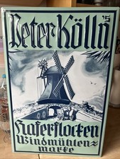 Blechschild prägung peter gebraucht kaufen  Langen