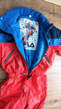 Kombinezon lata 90 vintage Fila Italia 48 oryginał narciarski Alberto Tomy Ski t na sprzedaż  PL