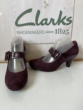 Clarks mauve leather for sale  CARDIGAN