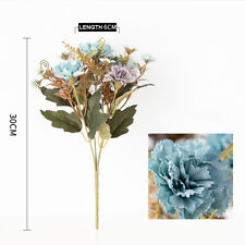 Silk peony artificial for sale  UK