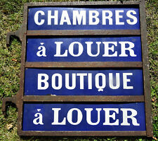 Rarissime enseigne plaque d'occasion  France
