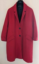 Zara red coat for sale  SHREWSBURY