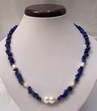Sommerliche lapislazuli kette gebraucht kaufen  Ziesar