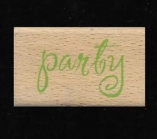 Party wood mounted for sale  IPSWICH