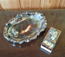 Metall aschenbecher silberfarb gebraucht kaufen  Forchheim