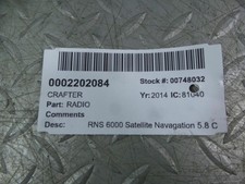 Sat nav unit for sale  SKELMERSDALE