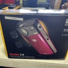 Câmera Filmadora Digital Kodak Zi8 Bolso Alta Definição 5MP + CARTÃO SD 8GB comprar usado  Enviando para Brazil