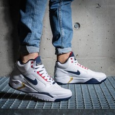 Nike Air Flight Lite Mid Białe Niebieskie Męskie Trampki Buty Rozmiar UK 8.5_11 na sprzedaż Nike Air Flight Lite Mid Białe Niebieskie Męskie Trampki Buty Rozmiar UK 8.5_11 na sprzedaż  Wysyłka do Poland