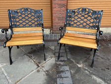 Pair cast iron for sale  COVENTRY