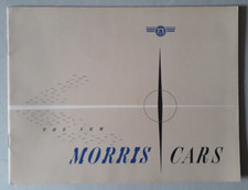 Morris cars brochure for sale  BOURNE