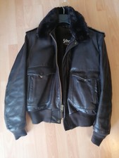 Schott bomberjacke braun gebraucht kaufen  Würselen